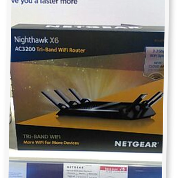 Netgear Nighthawk X6 AC3200 tri-band WiFi router