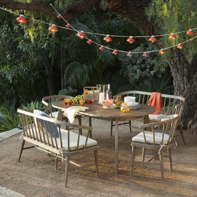 Dexter Outdoor Expandable Dining Table west elm