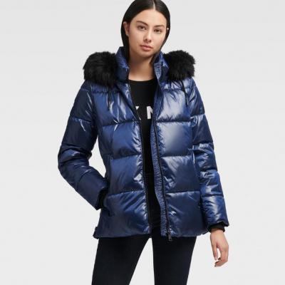 GLOSSY PUFFER JACKET - DKNY - Donna Karan