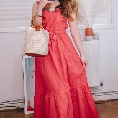 Pink Midi Dress Dorothy Perkins