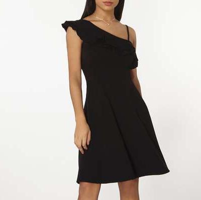 One Shoulder Ruffle Sundress - Dorothy Perkins