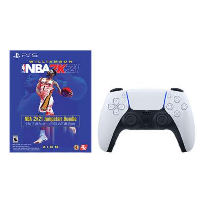 DualSense™ Wireless Controller + NBA 2K21 Jumpstart Bundle