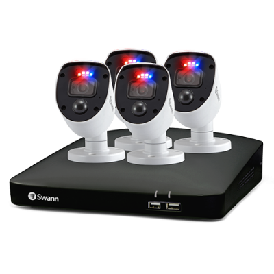 Enforcer 4 Camera 4 Channel 1080p Full HD DVR Security System