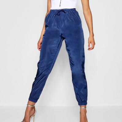Cuff Hem Jog Track Trouser Boohoo