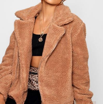 Teddy Faux Fur Aviator Boohoo