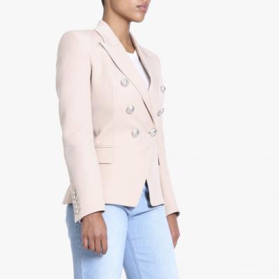 Double-breasted wool blazer - Balmain