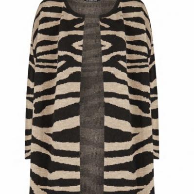 Petite Zebra Coatigan (medium)