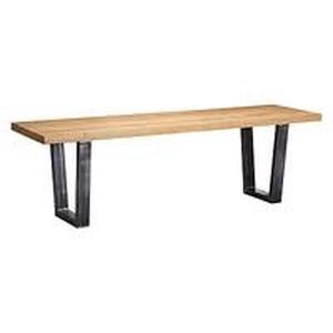 John Lewis Calia 3 Seater Dining Bench Natural