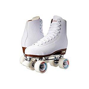 Chicago Womens Leather Lined Rink Roller Skate, White