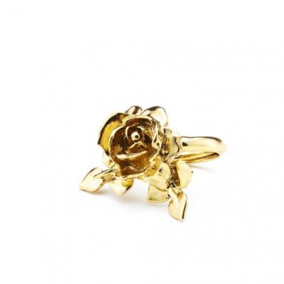 Oscar de la Renta - ROSE & LEAF VINE RING