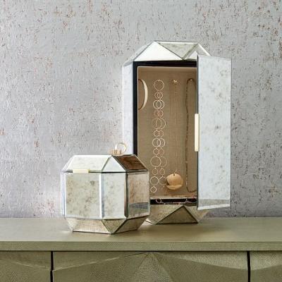 Faceted Mirror Box - Tall west elm