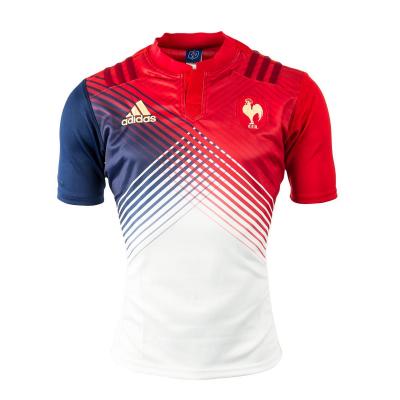 France 2016 men replica away Rugby Shirt