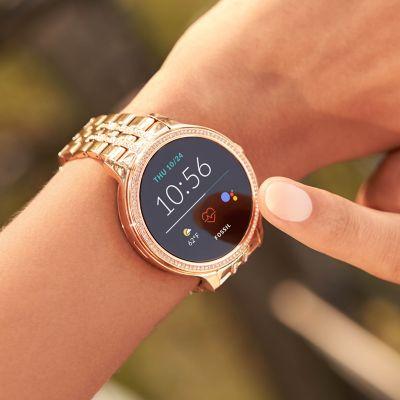 Gen 5E Smartwatch Rose Gold-Tone Stainless Steel - FTW6073 - Fossil