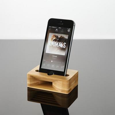 Smartphone Bamboo Speaker - Better Music Without Batteries by Center Link Media on OpenSky