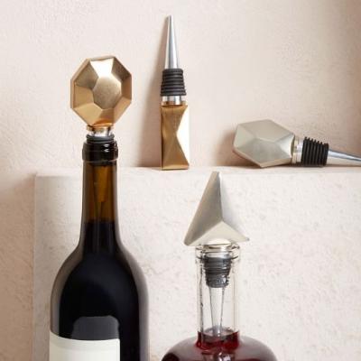 Geo Bottle Stopper Set west elm