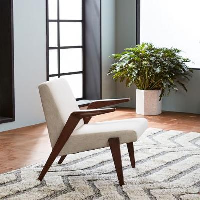 Gisele Mid-Century Show Wood Chair west elm