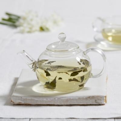 Glass Two Cup Teapot 500ml -The White Company