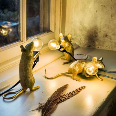 Gold Mouse Lamps Graham & Green