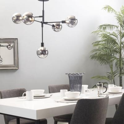 Hennock Ceiling Light, Satin Black BHS