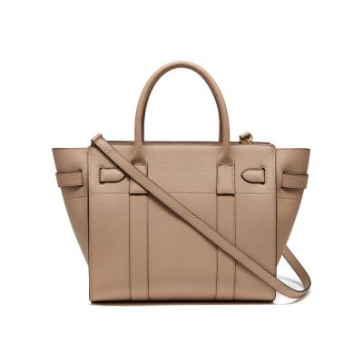 Small Zipped Bayswater Rosewater Small Classic Grain Modern Heritage - Mulberry