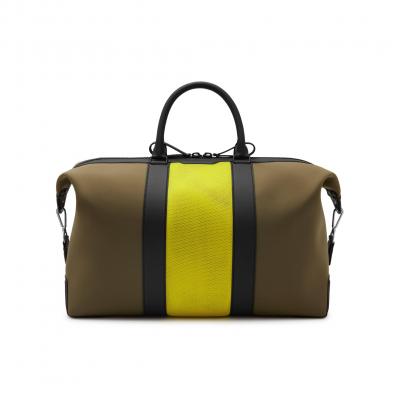 Zipped Weekender Citrus Yellow Mesh Men Mulberry