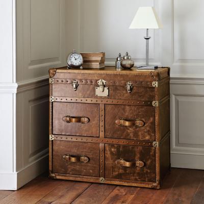 Houston Chest - Feather & Black