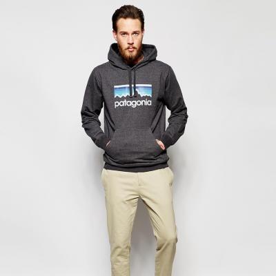 Patagonia Hoodie with Line Logo Regular Fit