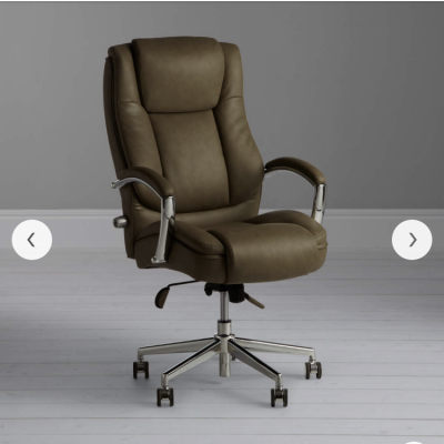 John Lewis Jefferson Office Chair, Lead Grey