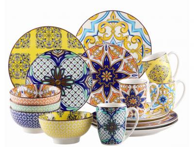 Jasmin 16 Piece Dinnerware Set