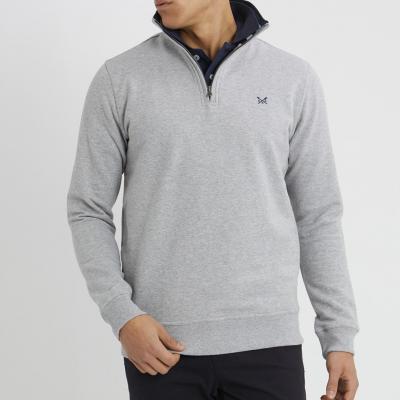 Grey 1/2 Zip Sweatshirt