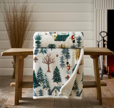 Winter Walk Throw 125x150cm, Multi