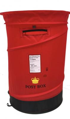 Post Box Pop Up Laundry Basket + Storage