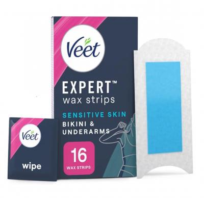 Veet Cold Wax Strips Sensitive Skin (bikini and underarm)