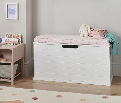 Large Classic Toy Box Seat, White