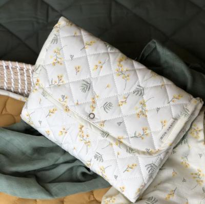 Avery row TRAVEL BABY CHANGING MAT - MIMOSA