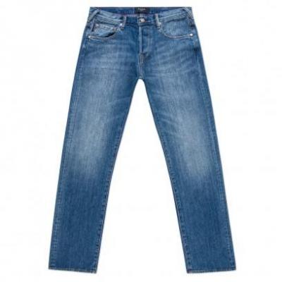 Paul Smith Men's Standard-Fit Light-Wash Left-Hand Twill Jeans