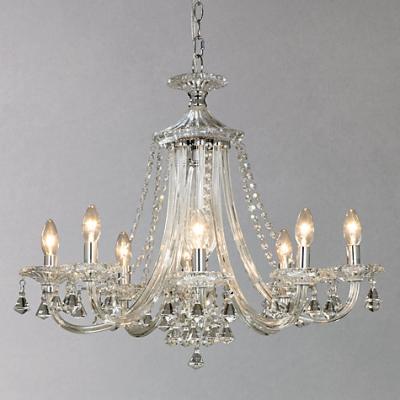 John Lewis Ophelia Crystal Chandelier, 8 Light