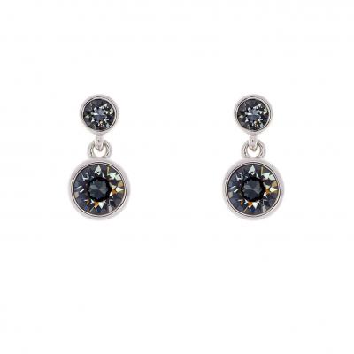 Crystal Dot Drop Earrings Karen Millen