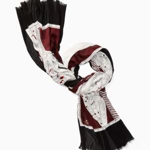 new york map oblong scarf - kate spade new york