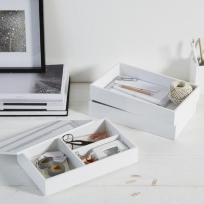 Lacquer Stacking Trays - The White Company UK