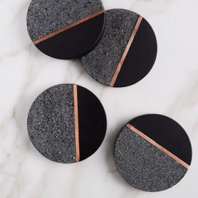 Lava Rock Coasters (Set of 4) west elm