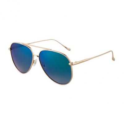 Diff Eyewear Nala Mirrored Aviator Sunglasses