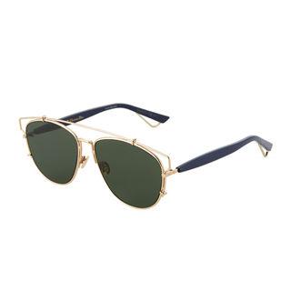 Dior Metal/Acetate Aviator Sunglasses