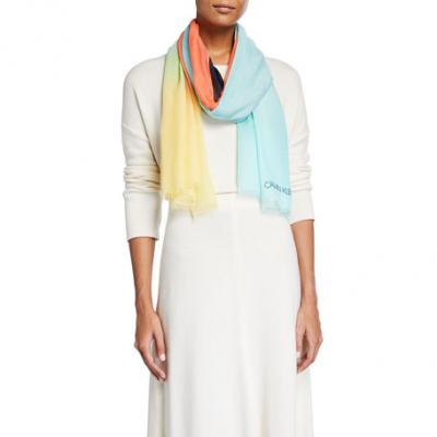 CALVIN KLEIN Ombre Pareo Scarf
