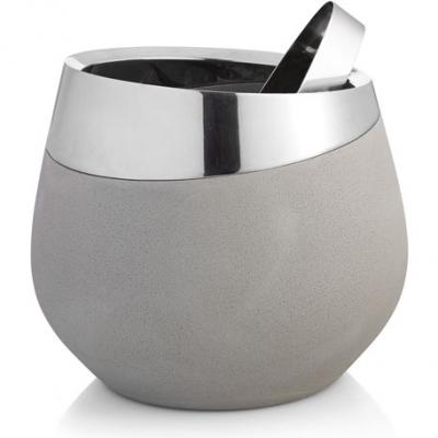 Nambe Forte Ice Bucket & Tongs