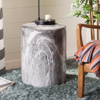 Safavieh Forster Marbled Indoor/Outdoor Garden Stool