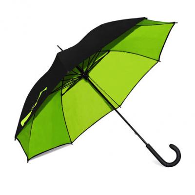 Nicole Miller Double Canopy Manual Fashion Stick Umbrella