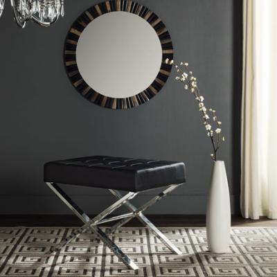 Safavieh Sienna Faux Leather Ottoman