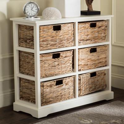 Safavieh Keenan 6-Basket Storage Shelf