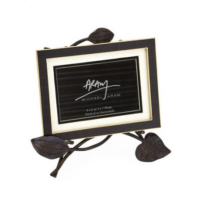 Michael Aram Rainforest Luxe Picture Frame w/ Easel - 5